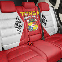 2026 Tonga Rugby XIII Back Car Seat Cover Sporty Style LT05 - Polynesian Pride