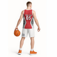 Custom 2026 Tonga Rugby XIII Basketball Jersey Sporty Style LT05 - Polynesian Pride