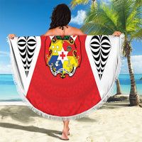 2026 Tonga Rugby XIII Beach Blanket Sporty Style LT05 - Polynesian Pride