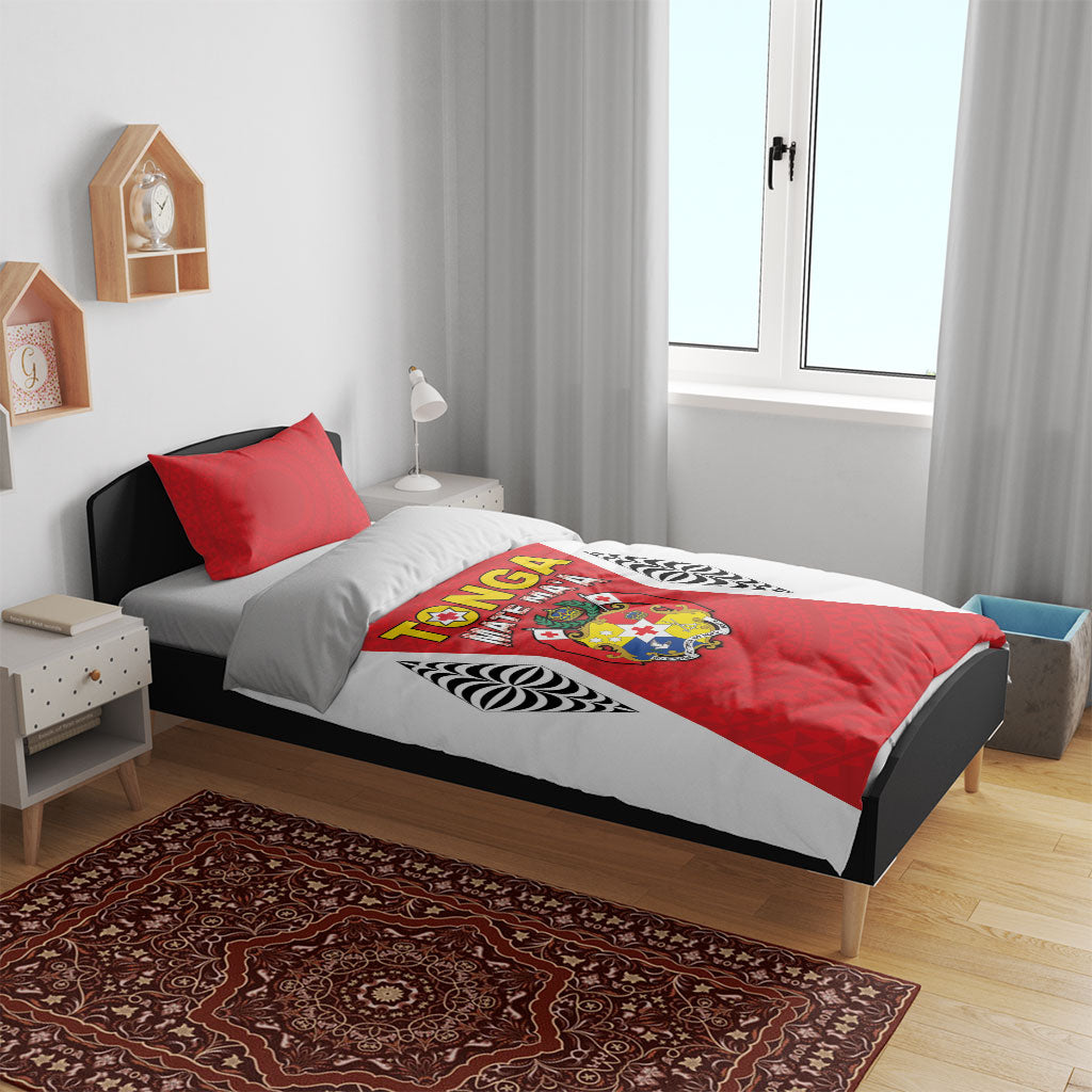 2026 Tonga Rugby XIII Bedding Set Sporty Style LT05 - Polynesian Pride