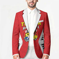 Custom 2026 Tonga Rugby XIII Blazer Sporty Style LT05 - Polynesian Pride