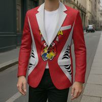 Custom 2026 Tonga Rugby XIII Blazer Sporty Style LT05 - Polynesian Pride