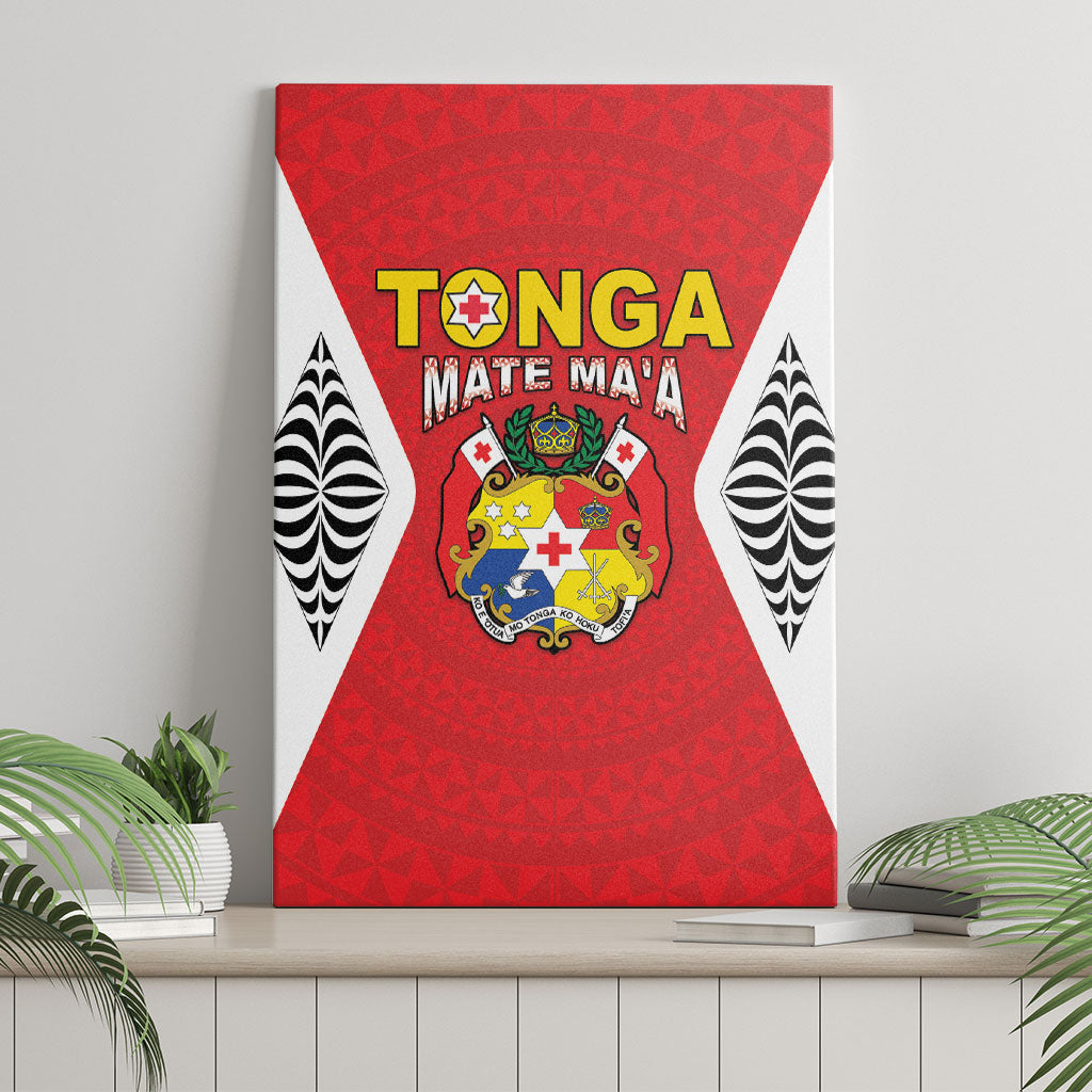 2026 Tonga Rugby XIII Canvas Wall Art Sporty Style LT05 - Polynesian Pride