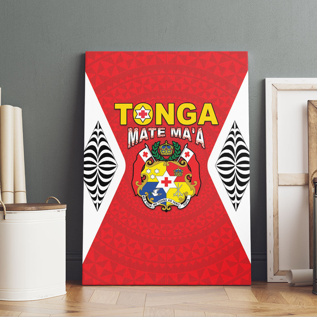 2026 Tonga Rugby XIII Canvas Wall Art Sporty Style LT05 - Polynesian Pride