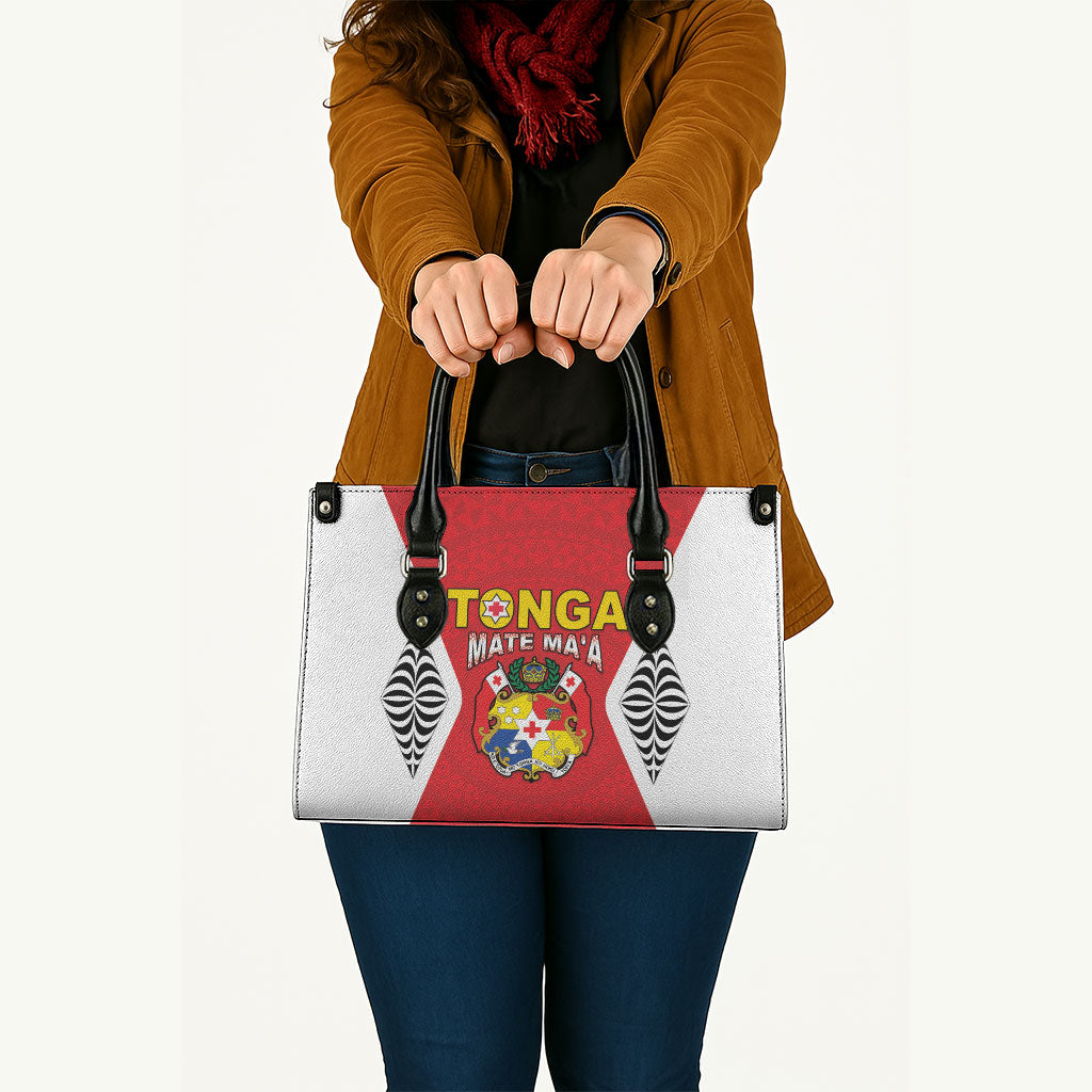 2026 Tonga Rugby XIII Leather Bag Sporty Style LT05 - Polynesian Pride