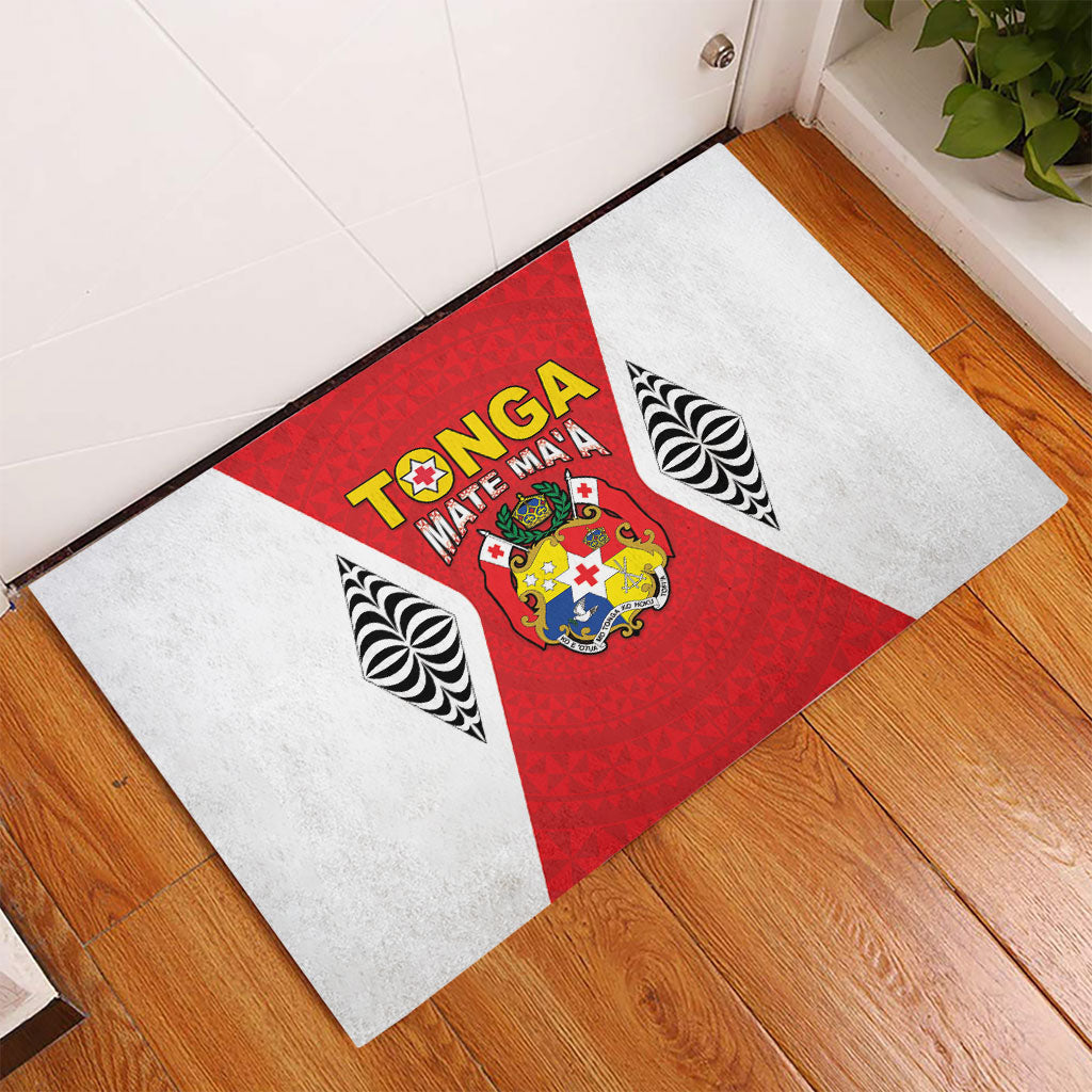 2026 Tonga Rugby XIII Rubber Doormat Sporty Style LT05 - Polynesian Pride