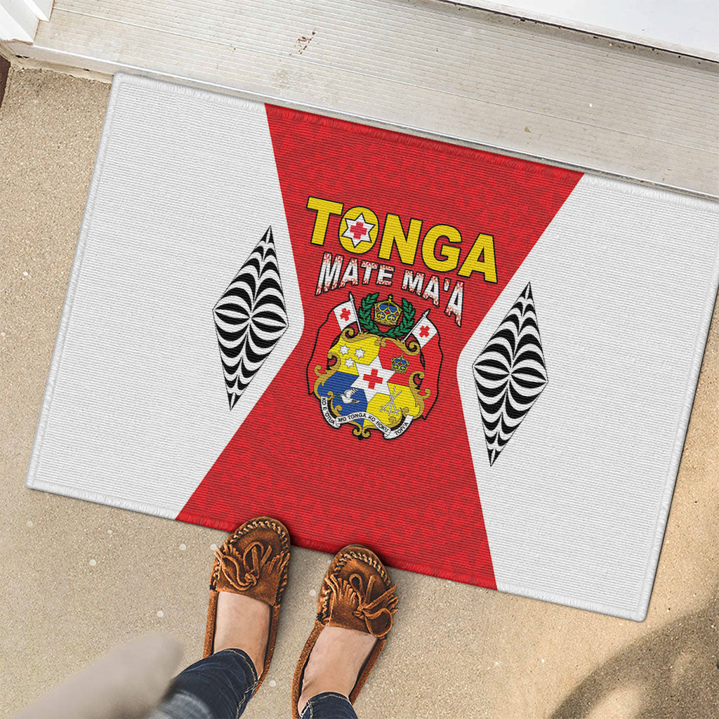 2026 Tonga Rugby XIII Rubber Doormat Sporty Style LT05 - Polynesian Pride