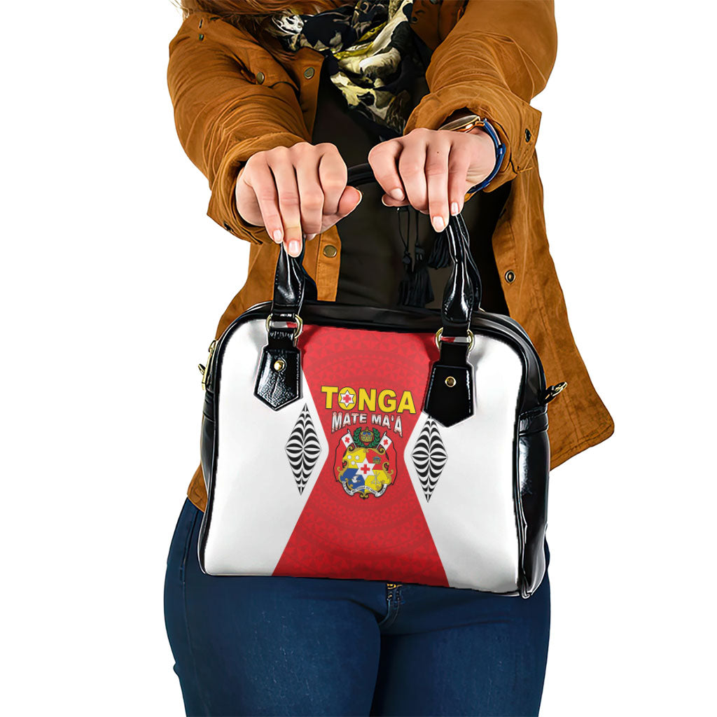 2026 Tonga Rugby XIII Shoulder Handbag Sporty Style LT05 One Size Red - Polynesian Pride