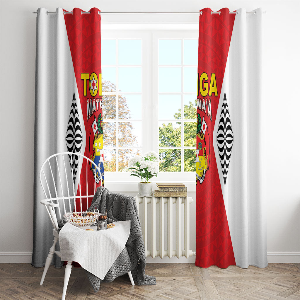 2026 Tonga Rugby XIII Window Curtain Sporty Style LT05 - Polynesian Pride