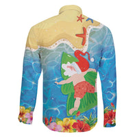 Christmas In Hawaii Family Matching Summer Maxi Dress and Hawaiian Shirt Tis The Sea Sun LT05 - Polynesian Pride