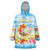 Personalised Hawaii Funny Thanksgiving Wearable Blanket Hoodie Thankful From The Beach