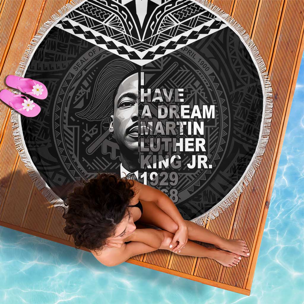 American Samoa MLK Day Beach Blanket Polynesian Style