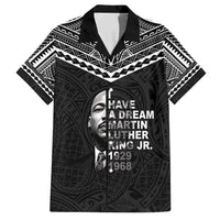American Samoa MLK Day Family Matching Off Shoulder Maxi Dress and Hawaiian Shirt Polynesian Style