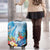 Polynesia Humpback Whale Luggage Cover Ocean Style
