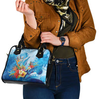 Polynesia Humpback Whale Shoulder Handbag Ocean Style