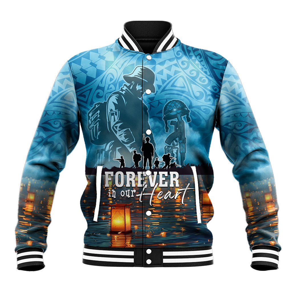 Hawaii Memorial Day Lantern Floating Baseball Jacket Always In Our Hearts