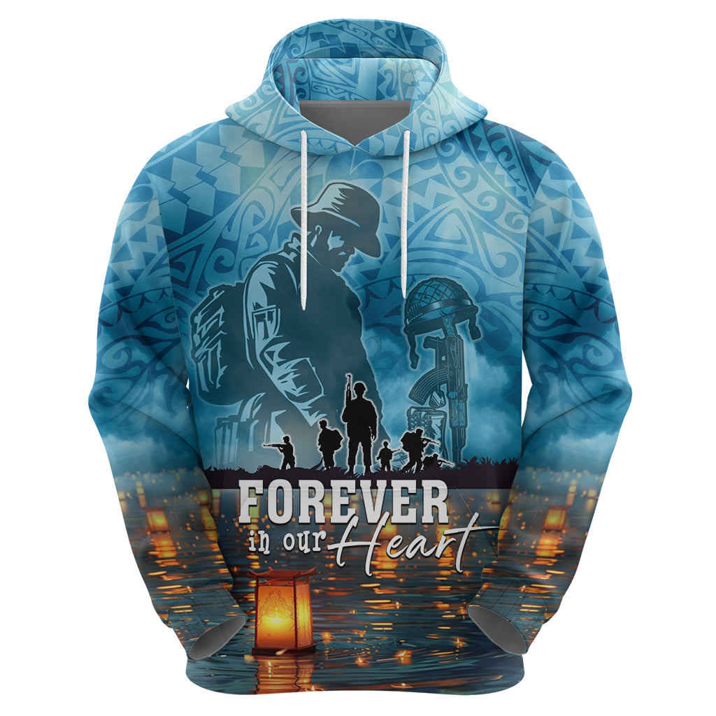 Hawaii Memorial Day Lantern Floating Hoodie Always In Our Hearts