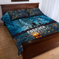Hawaii Memorial Day Lantern Floating Quilt Bed Set Always In Our Hearts