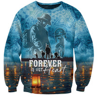 Hawaii Memorial Day Lantern Floating Sweatshirt Always In Our Hearts