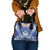 Marshall Islands Jemenei Day Shoulder Handbag Polynesian Tribal Tattoo Seashell Necklace