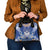 Marshall Islands Jemenei Day Shoulder Handbag Polynesian Tribal Tattoo Seashell Necklace