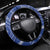 Marshall Islands Jemenei Day Steering Wheel Cover Polynesian Tribal Tattoo Seashell Necklace