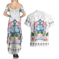 Guam Chamorro Liberation Day Couples Matching Summer Maxi Dress and Hawaiian Shirt 81st Anniversary LT05