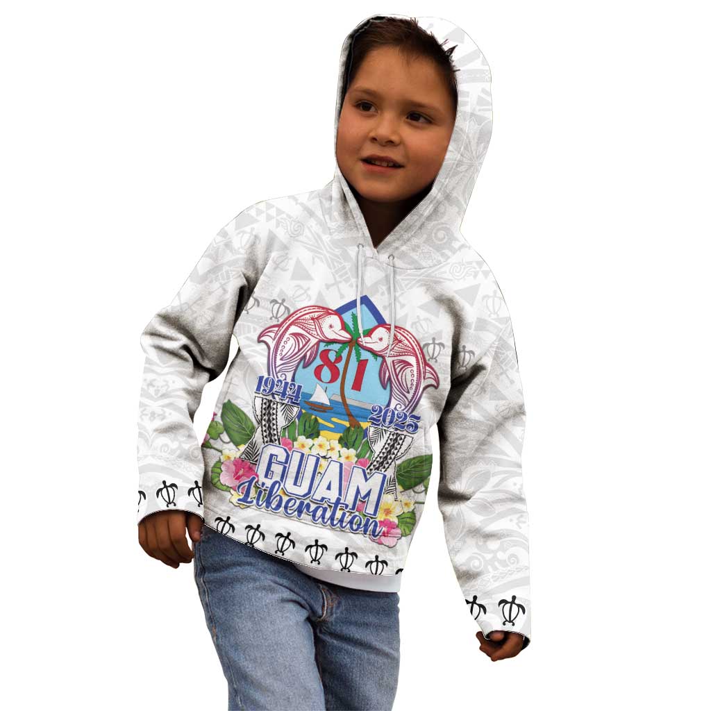 Guam Chamorro Liberation Day Kid Hoodie 81st Anniversary LT05