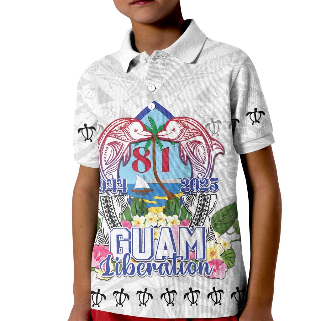 Guam Chamorro Liberation Day Kid Polo Shirt 81st Anniversary LT05