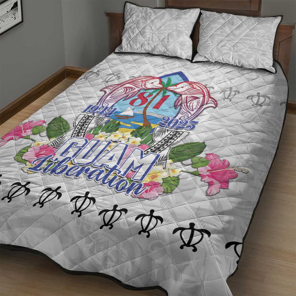 Guam Chamorro Liberation Day Quilt Bed Set 81st Anniversary LT05