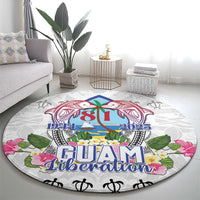 Guam Chamorro Liberation Day Round Carpet 81st Anniversary LT05