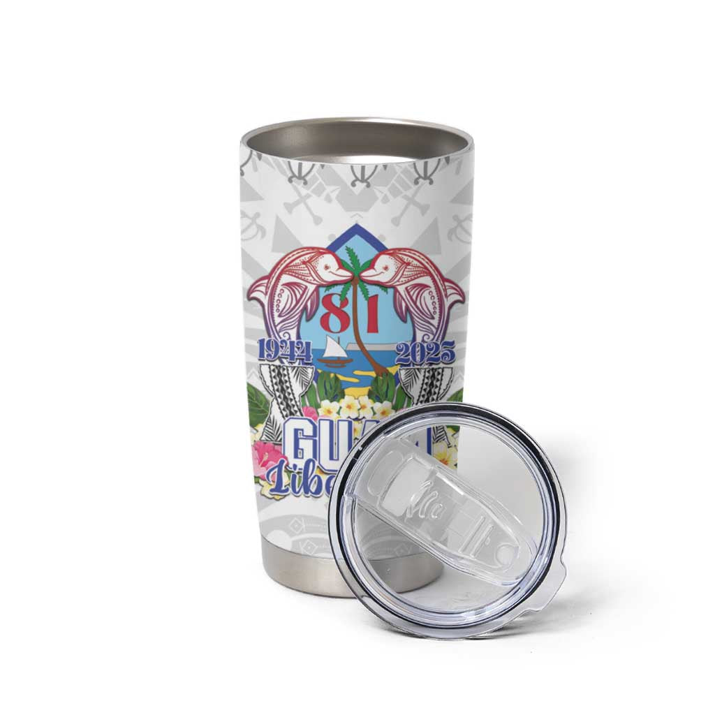 Guam Chamorro Liberation Day Tumbler Cup 81st Anniversary LT05