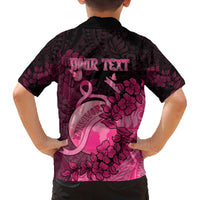 Personalised Cancer Fighter Family Matching Puletasi and Hawaiian Shirt I Beat Cancer LT05 - Polynesian Pride