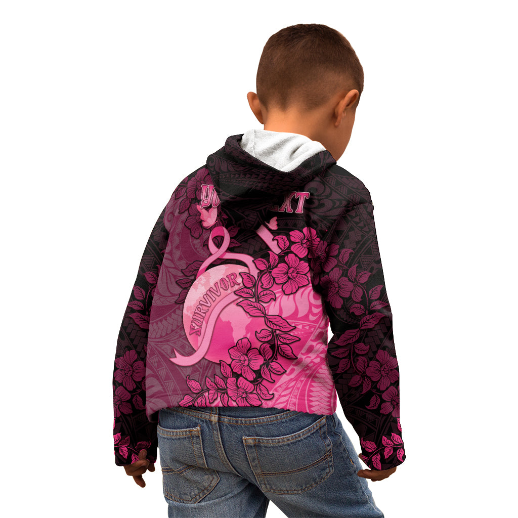 Personalised Cancer Fighter Kid Hoodie I Beat Cancer
