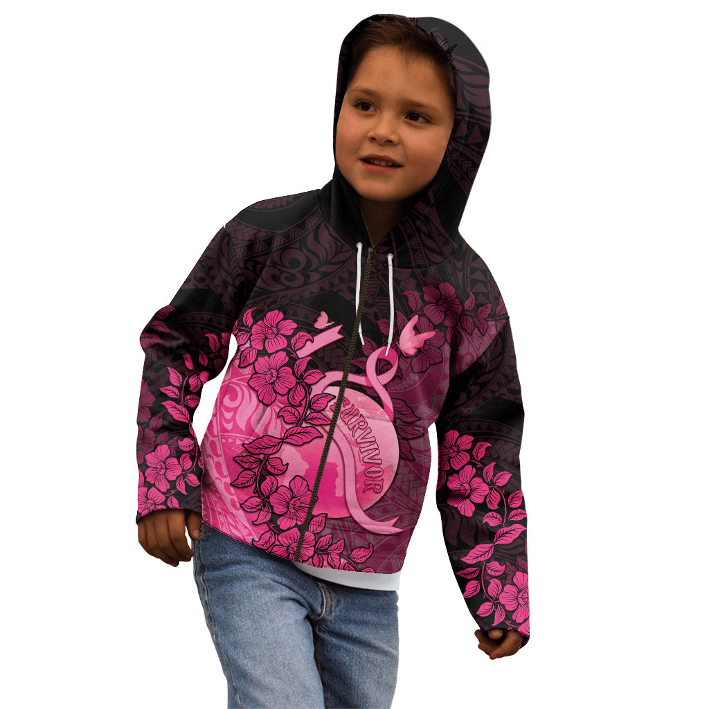 Personalised Cancer Fighter Kid Hoodie I Beat Cancer