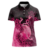 Personalised Cancer Fighter Women Polo Shirt I Beat Cancer