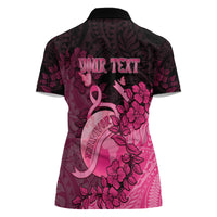 Personalised Cancer Fighter Women Polo Shirt I Beat Cancer
