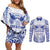 Northern Mariana Islands Liberation Day Couples Matching Off Shoulder Short Dress and Long Sleeve Button Shirt 79th Anniversary