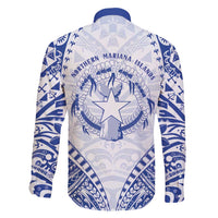 Northern Mariana Islands Liberation Day Family Matching Off Shoulder Maxi Dress and Hawaiian Shirt 79th Anniversary LT05 - Polynesian Pride