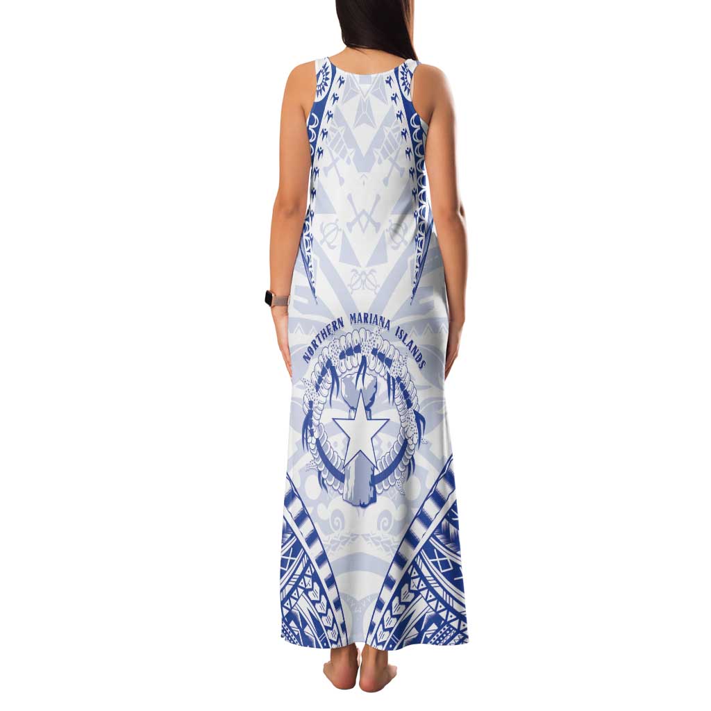 Northern Mariana Islands Liberation Day Family Matching Tank Maxi Dress and Hawaiian Shirt 79th Anniversary LT05 - Polynesian Pride