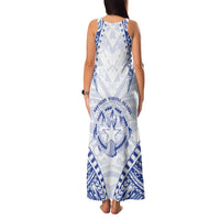 Northern Mariana Islands Liberation Day Family Matching Tank Maxi Dress and Hawaiian Shirt 79th Anniversary LT05 - Polynesian Pride