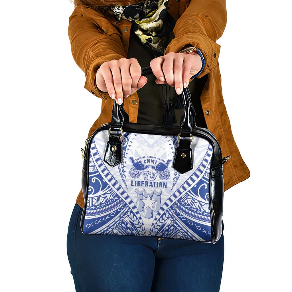 Northern Mariana Islands Liberation Day Shoulder Handbag 79th Anniversary