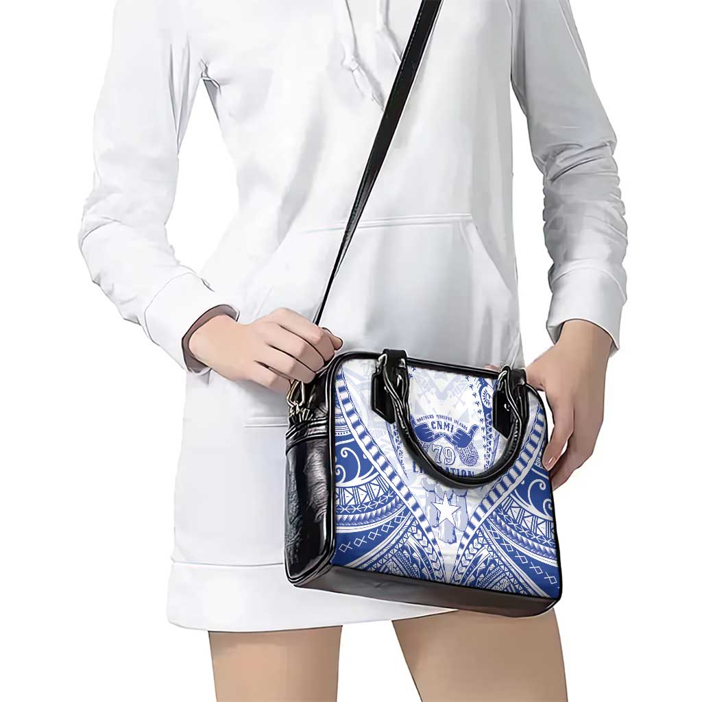 Northern Mariana Islands Liberation Day Shoulder Handbag 79th Anniversary