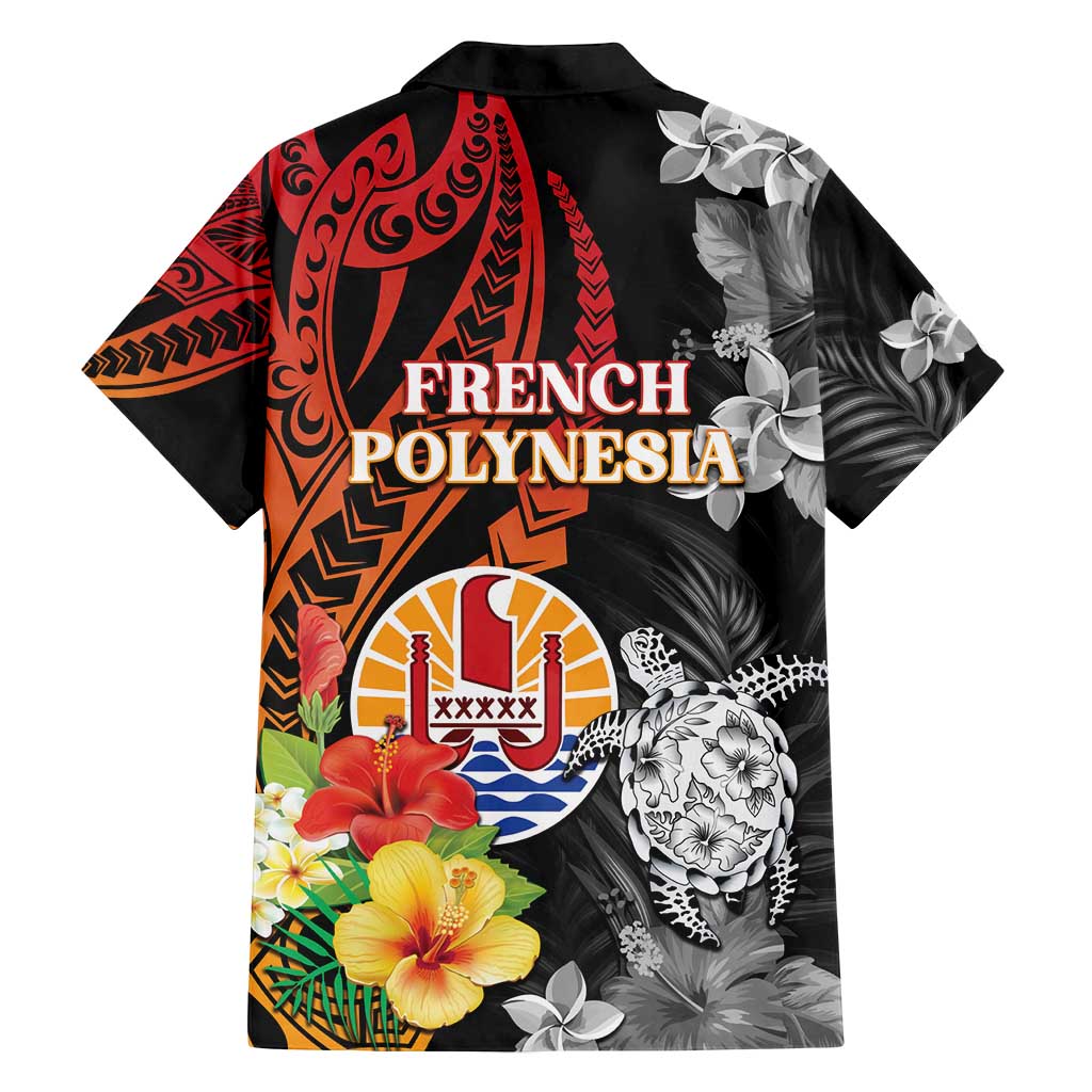 French Polynesia Bastille Day Family Matching Tank Maxi Dress and Hawaiian Shirt Tropical Turtle Hibiscus Polynesian Pattern LT05 - Polynesian Pride