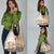 Samoa Siapo Elegant Grocery Bag Hibiscus Beige Motifs - Polynesian Pride