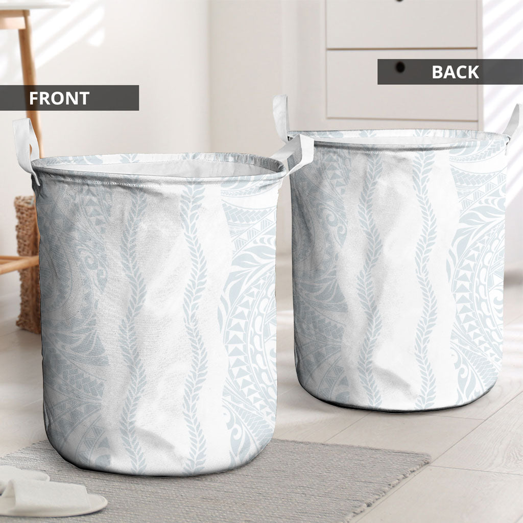 Samoa Lotu Tamaiti Laundry Basket Teuila With Tribal Motifs LT05 - Polynesian Pride