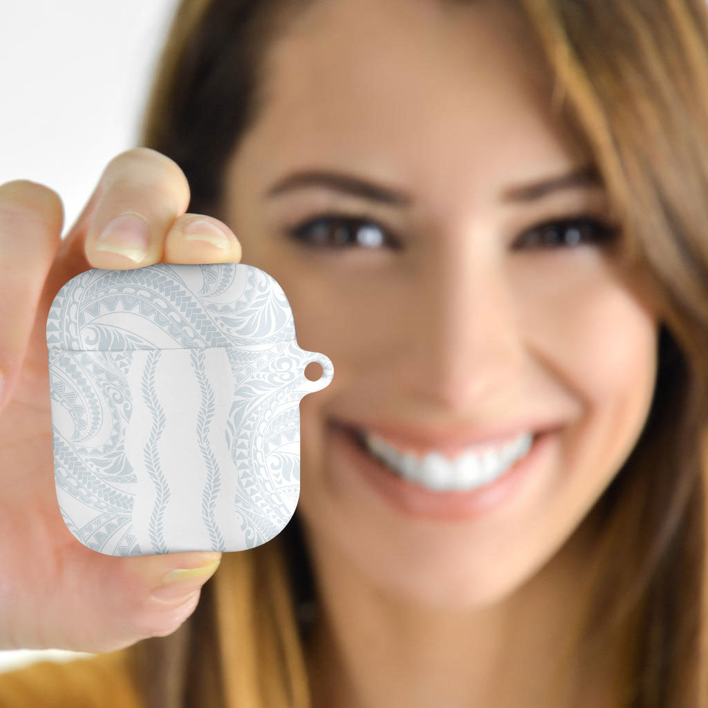 Samoa Lotu Tamaiti AirPods Case Teuila With Tribal Motifs LT05 - Polynesian Pride