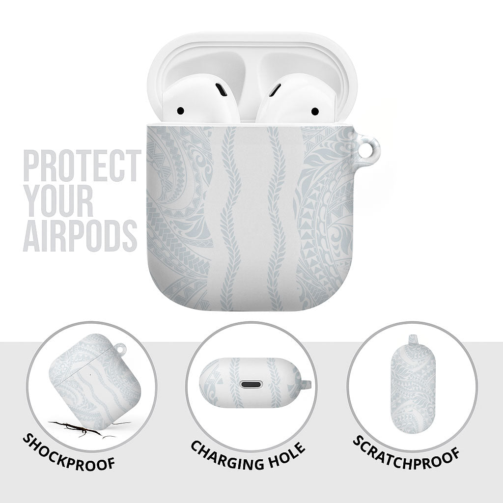 Samoa Lotu Tamaiti AirPods Case Teuila With Tribal Motifs LT05 - Polynesian Pride