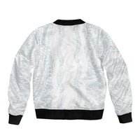 Samoa Lotu Tamaiti Bomber Jacket Teuila With Tribal Motifs LT05 - Polynesian Pride