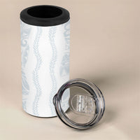 Samoa Lotu Tamaiti 4 in 1 Can Cooler Tumbler Teuila With Tribal Motifs LT05 - Polynesian Pride
